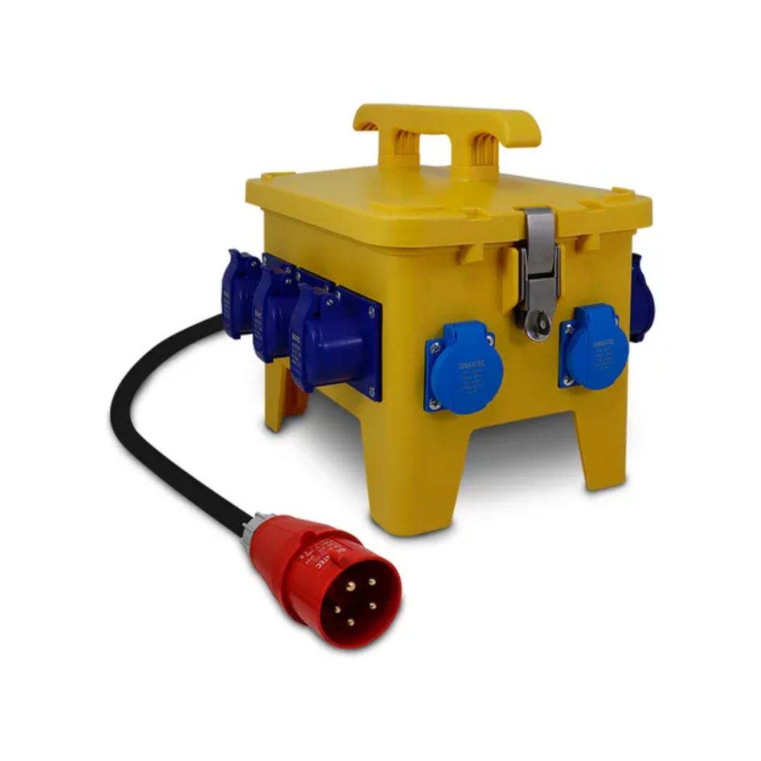 Caixa De Tomadas Zh1806-d Com 8 Tomadas